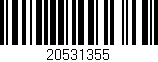 Código de barras (EAN, GTIN, SKU, ISBN): '20531355'