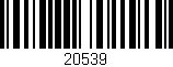 Código de barras (EAN, GTIN, SKU, ISBN): '20539'