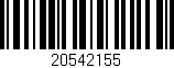 Código de barras (EAN, GTIN, SKU, ISBN): '20542155'