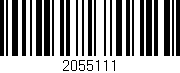 Código de barras (EAN, GTIN, SKU, ISBN): '2055111'