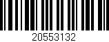 Código de barras (EAN, GTIN, SKU, ISBN): '20553132'