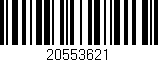 Código de barras (EAN, GTIN, SKU, ISBN): '20553621'