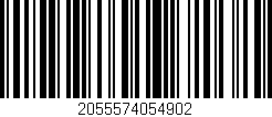Código de barras (EAN, GTIN, SKU, ISBN): '2055574054902'
