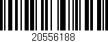 Código de barras (EAN, GTIN, SKU, ISBN): '20556188'