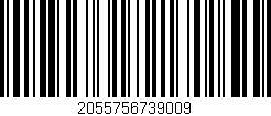Código de barras (EAN, GTIN, SKU, ISBN): '2055756739009'
