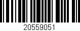 Código de barras (EAN, GTIN, SKU, ISBN): '20559051'