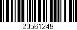 Código de barras (EAN, GTIN, SKU, ISBN): '20561249'