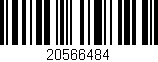 Código de barras (EAN, GTIN, SKU, ISBN): '20566484'