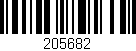 Código de barras (EAN, GTIN, SKU, ISBN): '205682'