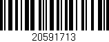 Código de barras (EAN, GTIN, SKU, ISBN): '20591713'