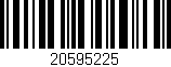 Código de barras (EAN, GTIN, SKU, ISBN): '20595225'