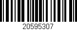 Código de barras (EAN, GTIN, SKU, ISBN): '20595307'