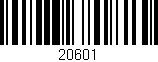 Código de barras (EAN, GTIN, SKU, ISBN): '20601'