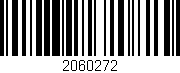 Código de barras (EAN, GTIN, SKU, ISBN): '2060272'