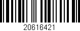 Código de barras (EAN, GTIN, SKU, ISBN): '20616421'