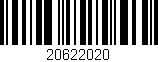 Código de barras (EAN, GTIN, SKU, ISBN): '20622020'