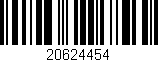 Código de barras (EAN, GTIN, SKU, ISBN): '20624454'
