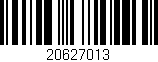 Código de barras (EAN, GTIN, SKU, ISBN): '20627013'