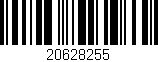 Código de barras (EAN, GTIN, SKU, ISBN): '20628255'
