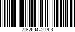 Código de barras (EAN, GTIN, SKU, ISBN): '2062834439706'