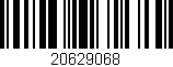 Código de barras (EAN, GTIN, SKU, ISBN): '20629068'