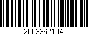 Código de barras (EAN, GTIN, SKU, ISBN): '2063362194'