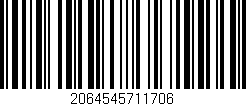 Código de barras (EAN, GTIN, SKU, ISBN): '2064545711706'