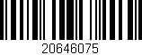 Código de barras (EAN, GTIN, SKU, ISBN): '20646075'