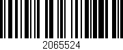 Código de barras (EAN, GTIN, SKU, ISBN): '2065524'