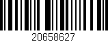 Código de barras (EAN, GTIN, SKU, ISBN): '20658627'