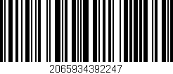 Código de barras (EAN, GTIN, SKU, ISBN): '2065934392247'