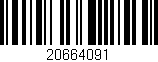 Código de barras (EAN, GTIN, SKU, ISBN): '20664091'