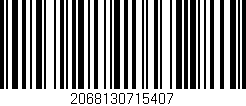 Código de barras (EAN, GTIN, SKU, ISBN): '2068130715407'