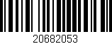 Código de barras (EAN, GTIN, SKU, ISBN): '20682053'