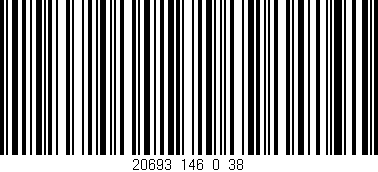 Código de barras (EAN, GTIN, SKU, ISBN): '20693_146_0_38'