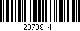 Código de barras (EAN, GTIN, SKU, ISBN): '20709141'