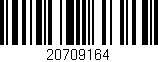 Código de barras (EAN, GTIN, SKU, ISBN): '20709164'