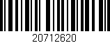 Código de barras (EAN, GTIN, SKU, ISBN): '20712620'