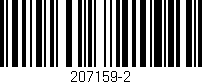 Código de barras (EAN, GTIN, SKU, ISBN): '207159-2'