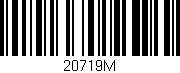 Código de barras (EAN, GTIN, SKU, ISBN): '20719M'