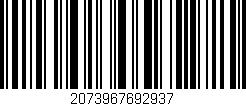 Código de barras (EAN, GTIN, SKU, ISBN): '2073967692937'