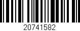 Código de barras (EAN, GTIN, SKU, ISBN): '20741582'