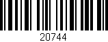 Código de barras (EAN, GTIN, SKU, ISBN): '20744'