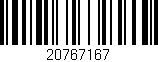 Código de barras (EAN, GTIN, SKU, ISBN): '20767167'