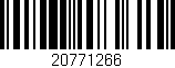 Código de barras (EAN, GTIN, SKU, ISBN): '20771266'