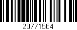 Código de barras (EAN, GTIN, SKU, ISBN): '20771564'