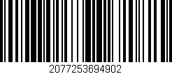 Código de barras (EAN, GTIN, SKU, ISBN): '2077253694902'
