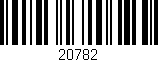 Código de barras (EAN, GTIN, SKU, ISBN): '20782'