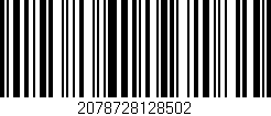 Código de barras (EAN, GTIN, SKU, ISBN): '2078728128502'