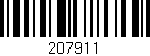 Código de barras (EAN, GTIN, SKU, ISBN): '207911'